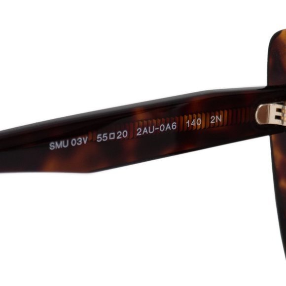 Miu Miu Brown Rectangular Sunglasses - Picture 4 of 5